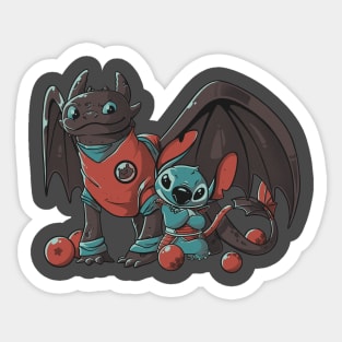 Dragon Cuties Cute Dragons Gift Sticker